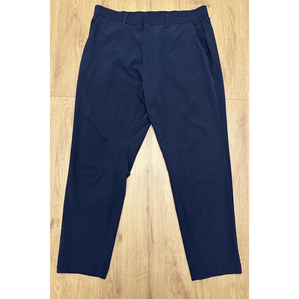 Fabletics Pants Mens 36x32 The Only Performance Casual Golf Classic Stretch Blue